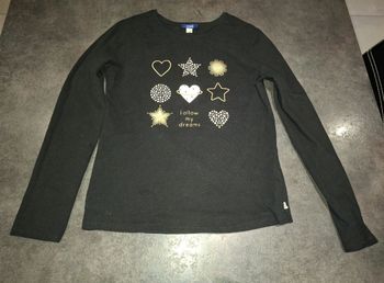 T-shirt à longues manches okaidi 12 ans