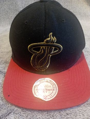 Casquette "snapback" Miami heat Mitchell & ness