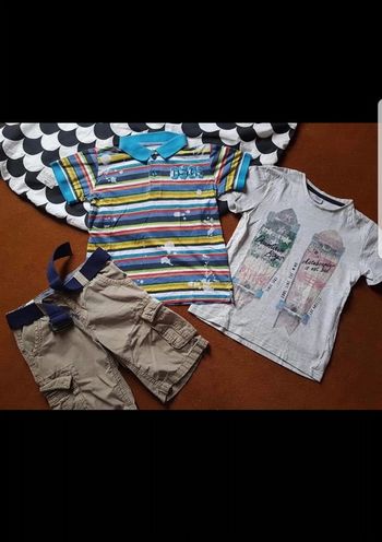 Superbe lot 3 pièces été garçon 8ans desigual ikks tao