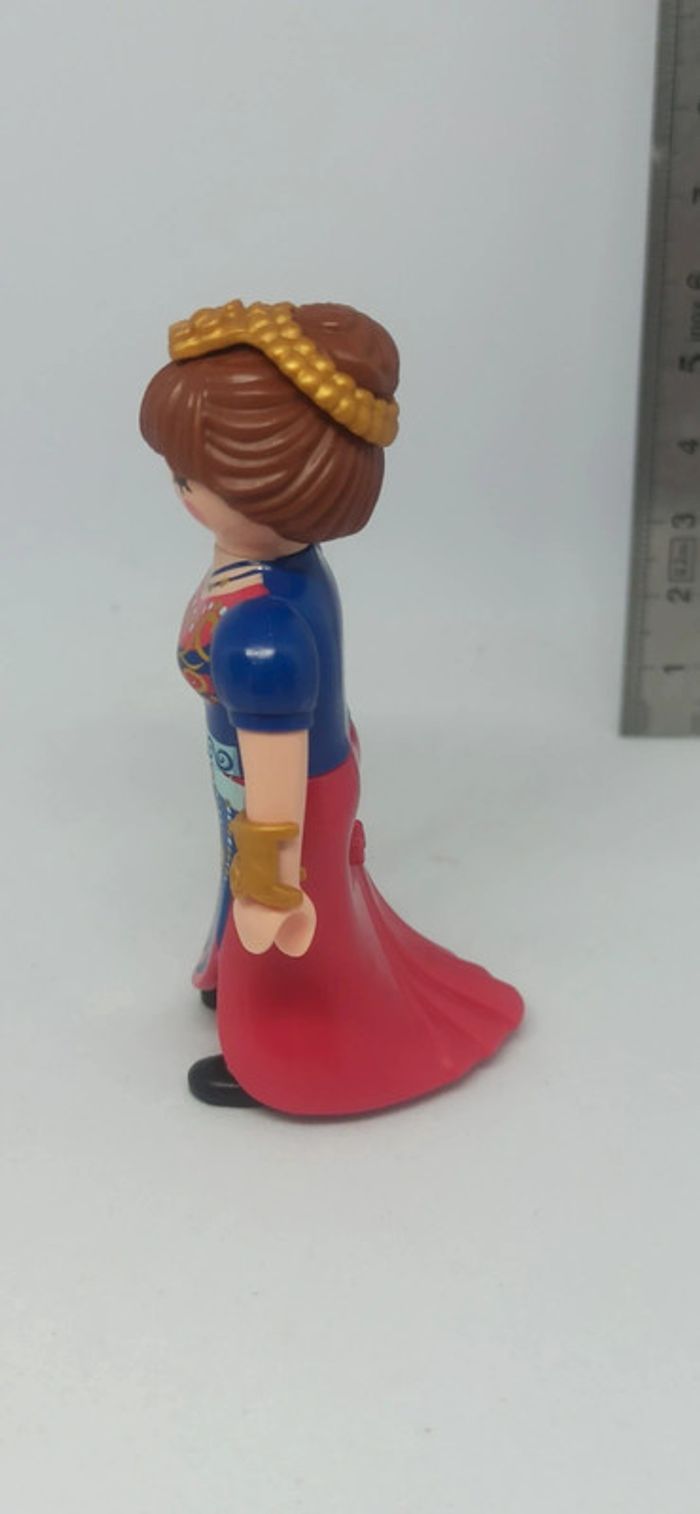 Femme princesse voyante avec robe multicolore playmobil - photo numéro 4