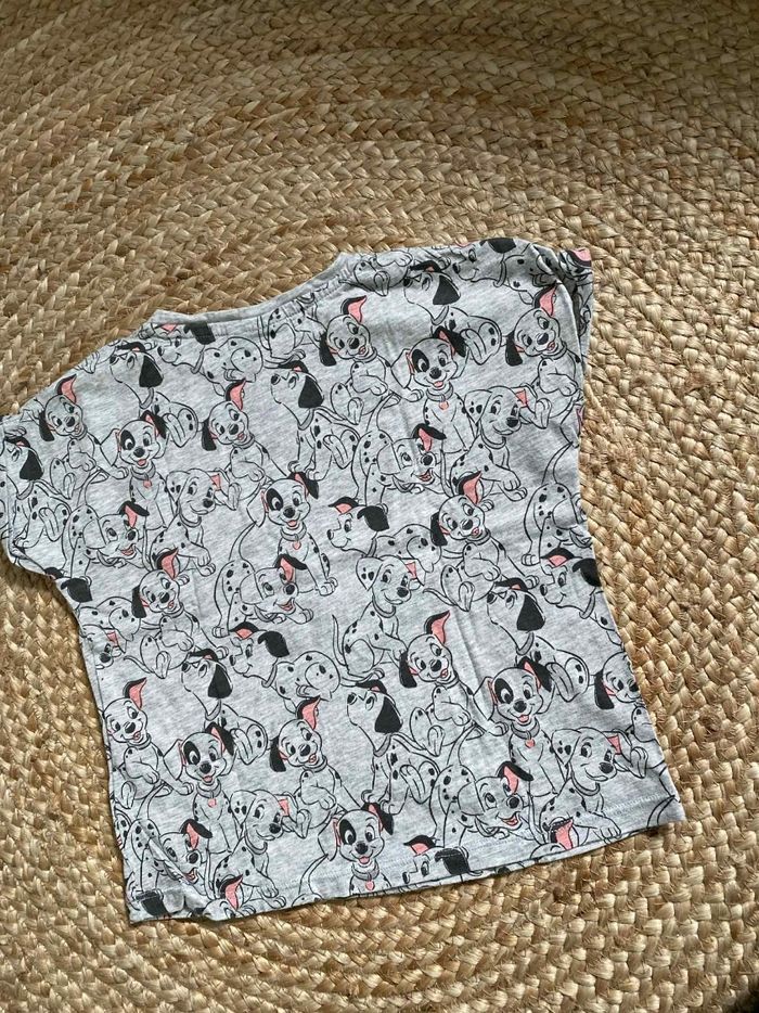 T-shirt mc dalmatiens disney 3/4 ans - photo numéro 2