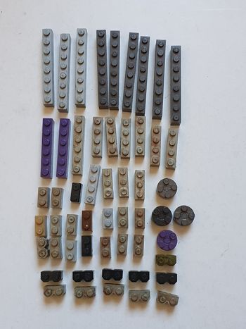 Lot de 54 briques Mega Bloks