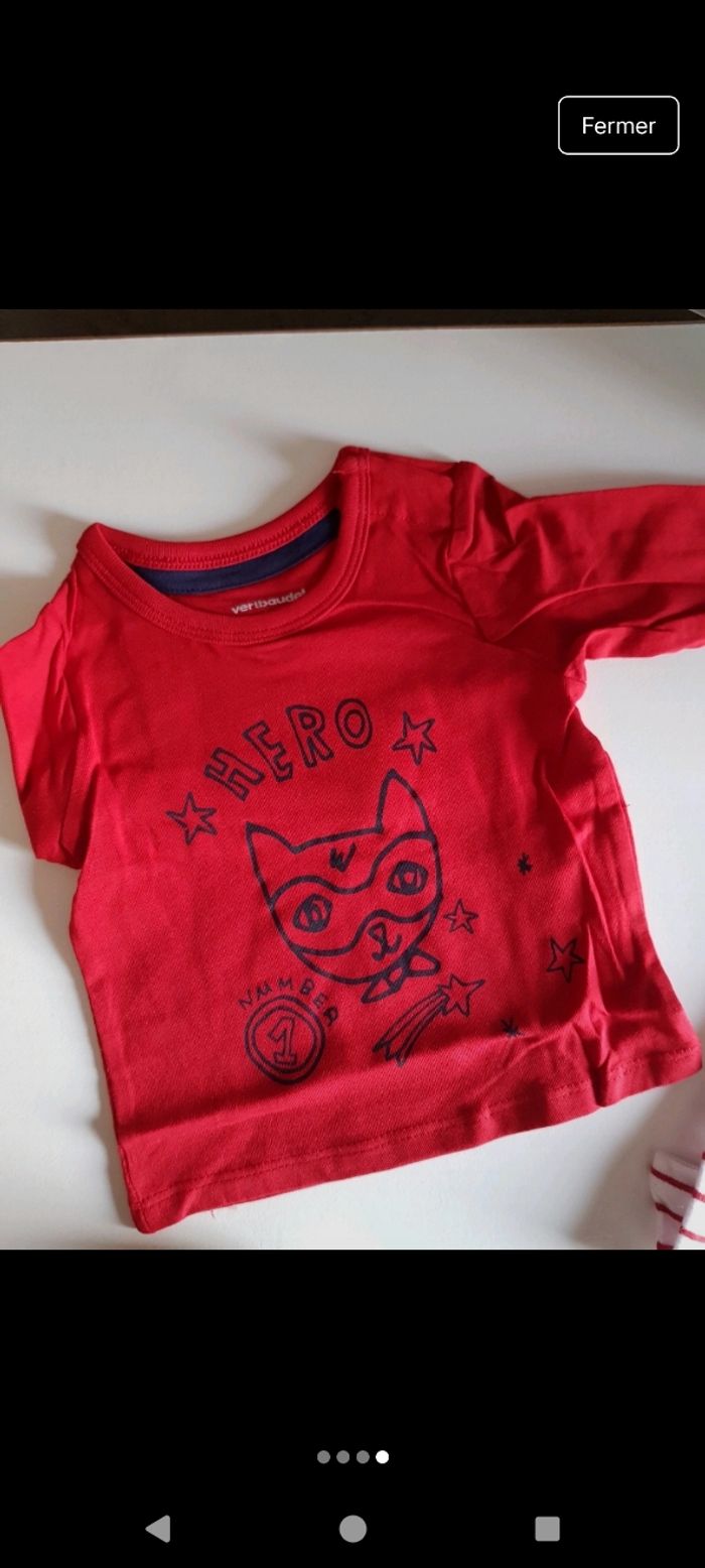 Lot de 2 T-shirts - photo numéro 2