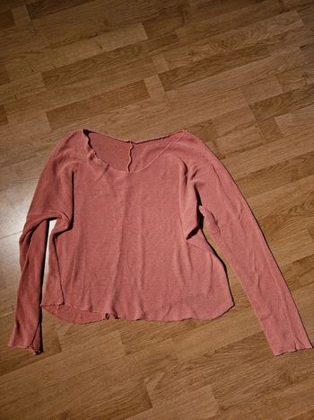 Pull bordure brillante