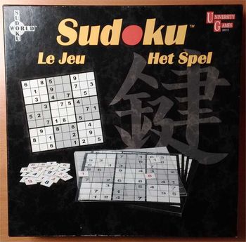 Sudoku le jeu Het Spel