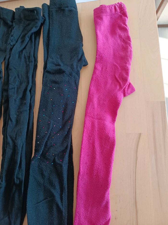Lot Collants 5/6 ans - photo numéro 3