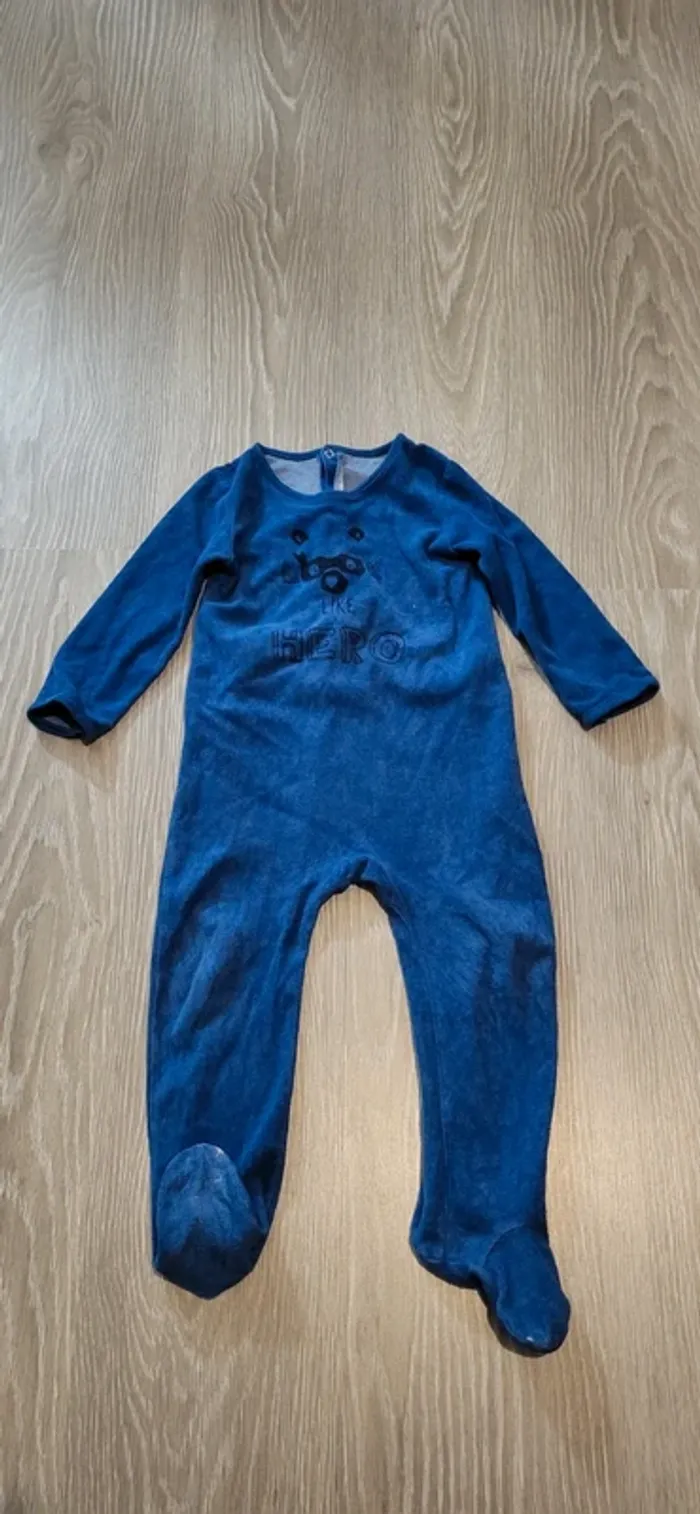 Lot 2 pyjamas 1 pièce 36 mois - 3 ans - photo numéro 6