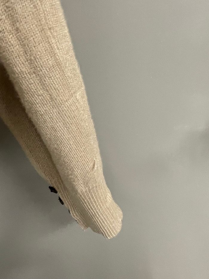 Pull hiver beige - photo numéro 8