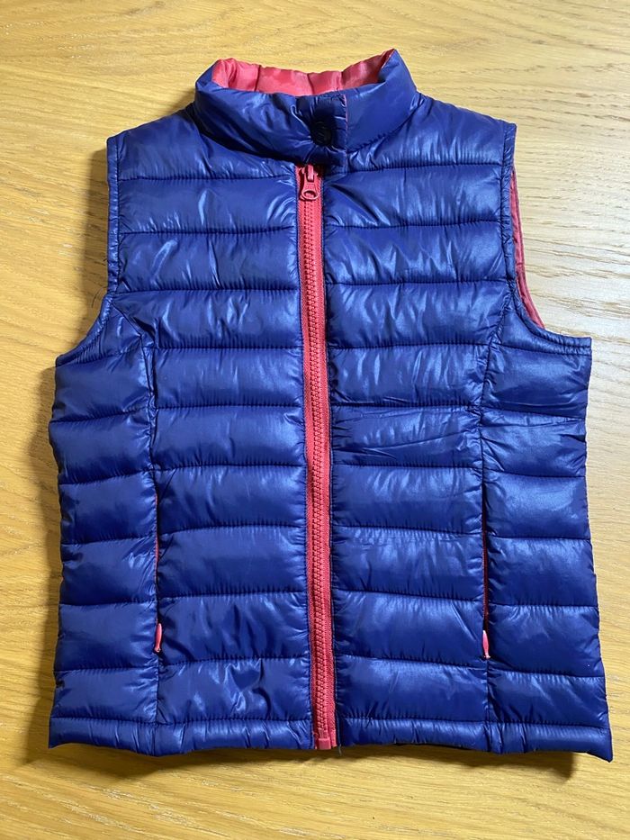 La Halle Doudoune sans manche violette/fuchsia Taille 8 ans - photo numéro 3