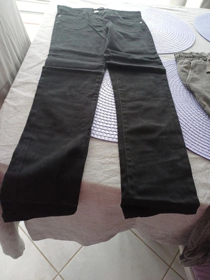 Pantalon noir garçon 9/10ans - photo numéro 3
