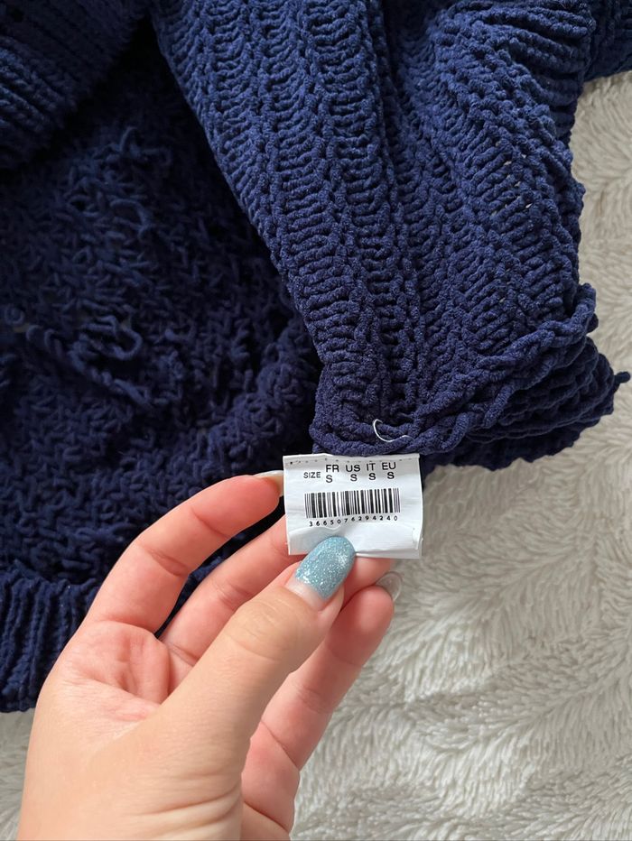 Pull bleu marine - photo numéro 5