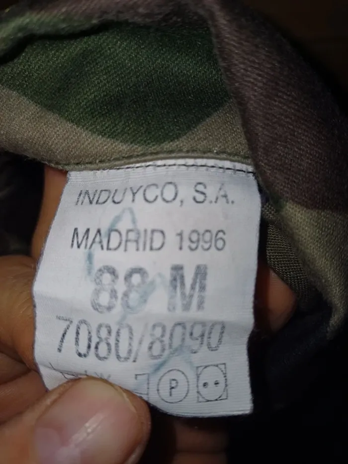 Veste militaire Madrid 1996 - photo numéro 3