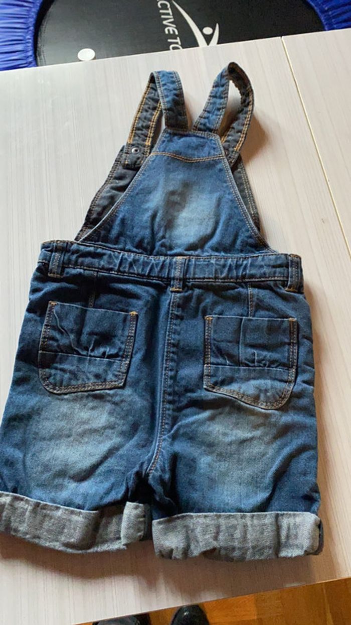 Salopette short jeans - photo numéro 3
