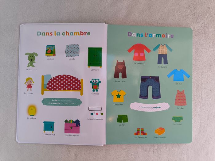 Livre Mes premiers mots à toucher Auzou - photo numéro 4