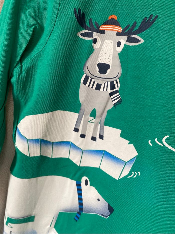 T-shirt vert banquise 9 /10 ans Palomino C&A - photo numéro 3