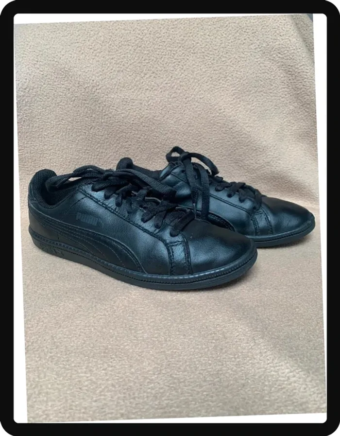 Baskets Puma noires P/35 - photo numéro 3