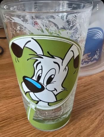 Verre Idéfix parc Astérix 