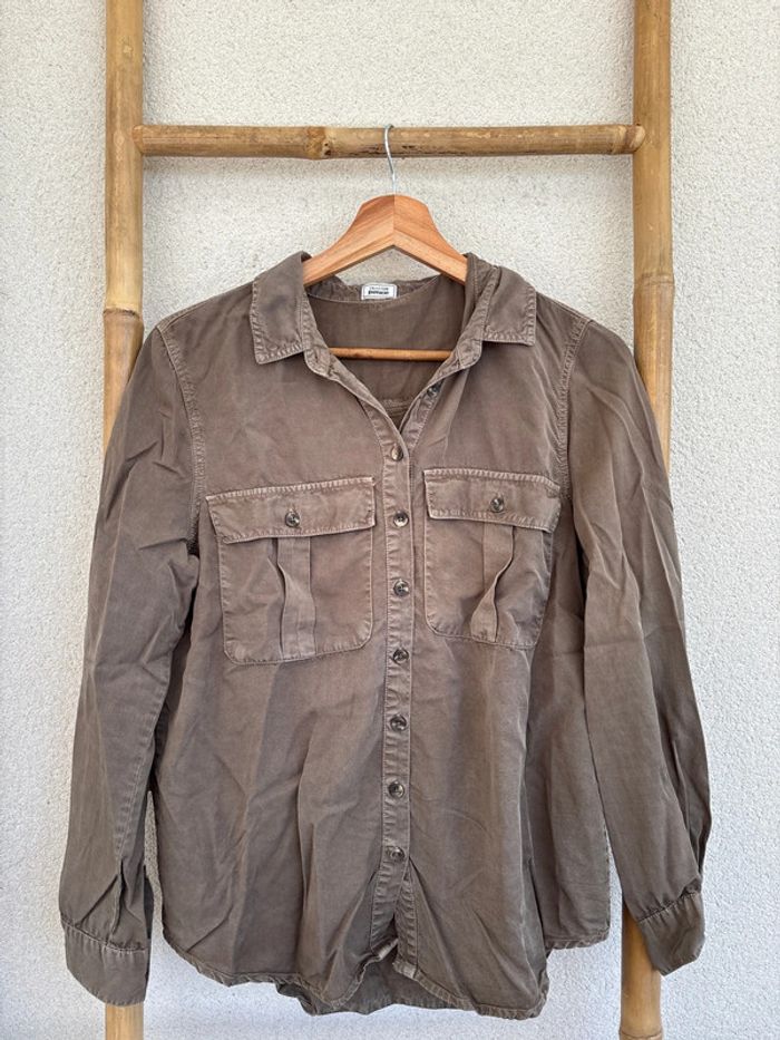 Chemise kaki