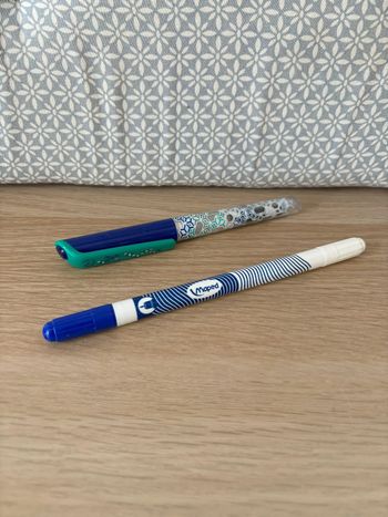 Kit d'Ecriture "Stylo Plume Bleu"