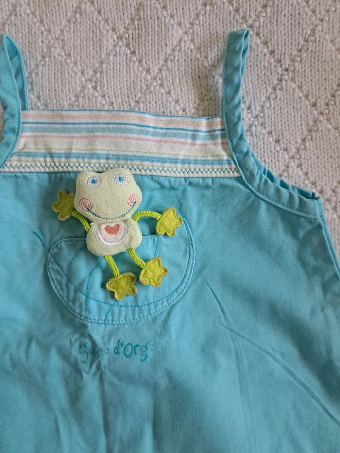 Lot robes été sans manches Sucre D'orge et Absorba fille 6 mois - photo numéro 7