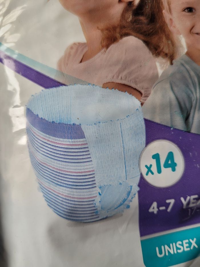 lots de 6 paquets de couches culotte 17/27kg (25e) - photo numéro 3