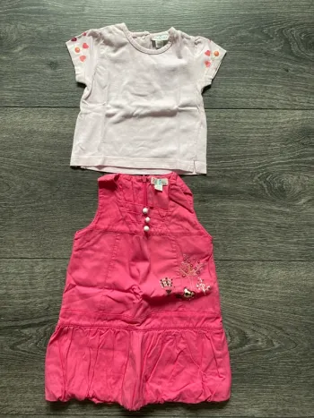 Ensemble été rose (6mois)