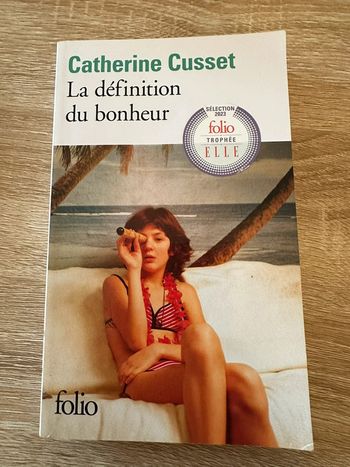 Livre la Définition du bonheur de Catherine Cusset