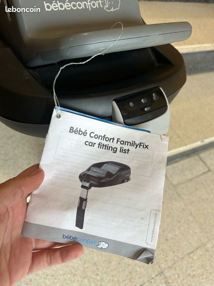 Base Isofix Bebeconfort NEUVE AVEC ÉTIQUETTE - photo numéro 4