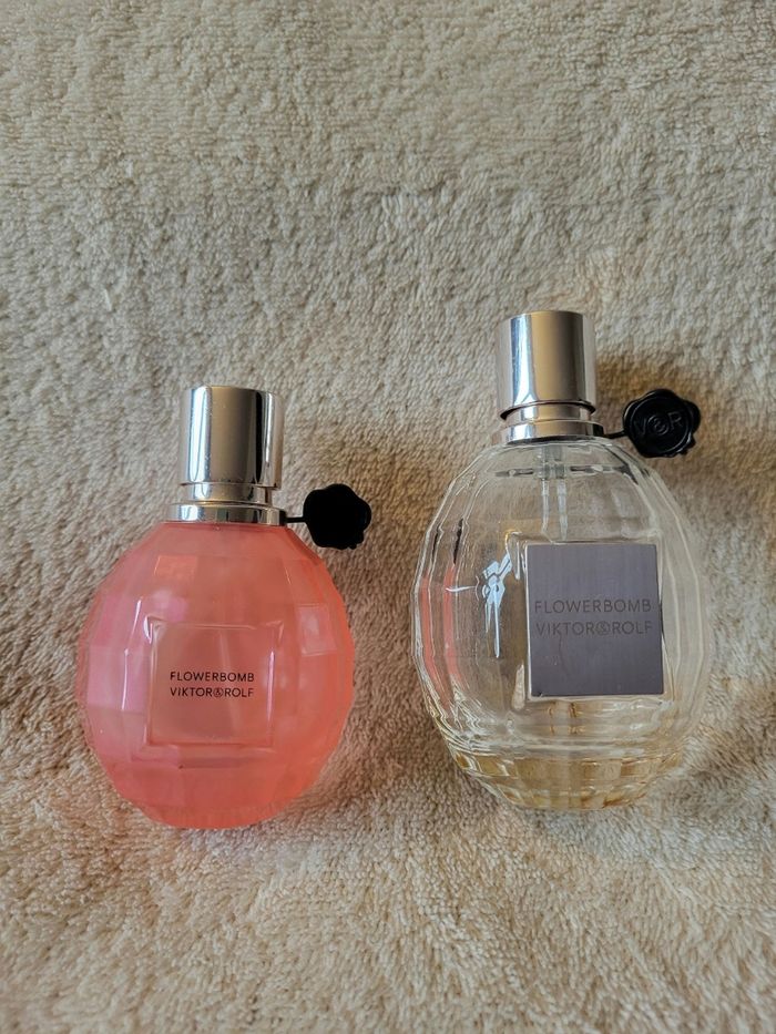 Lot de flacons vides viktor&rolf