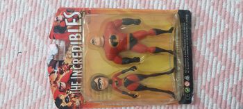 Pack vintage de 2 figurines Mr Incredible Les indestructibles