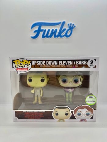 Funko Pop Stranger Things Upside Down Eleven Barb 2 Pack Spring Convention 2017