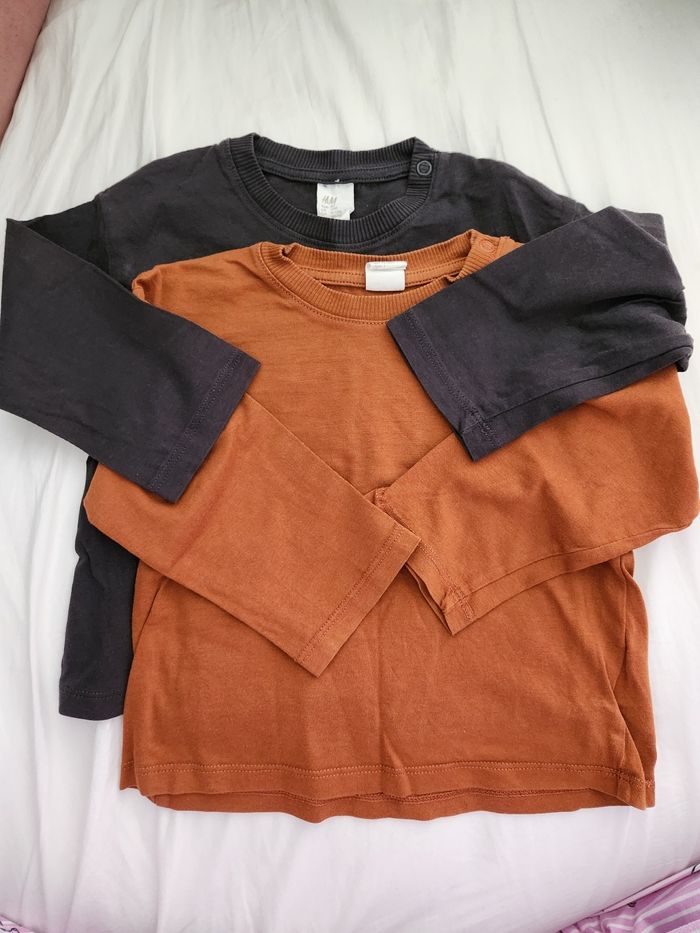 Lot de 2 haut H&M 9-12mois
