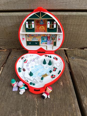 Pollypocket noël vintage