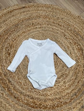 Body blanc côtelé Kiabi