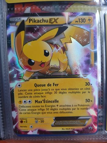 Carte pokemon xy pikachu mew