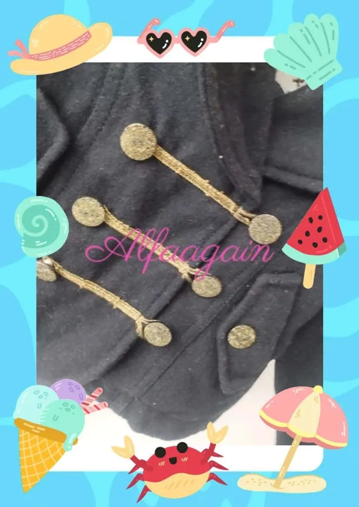 Manteau IKKS Navy 2ans - photo numéro 4