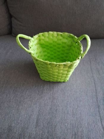 Panier de rangement  vert