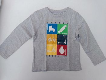Tee shirt enfant garçon 5ans manches longues
