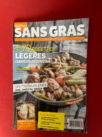 Magazine recettes sans gras