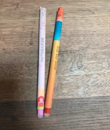 Lot de 2 stylos effaçables – Cocorico & Cochon