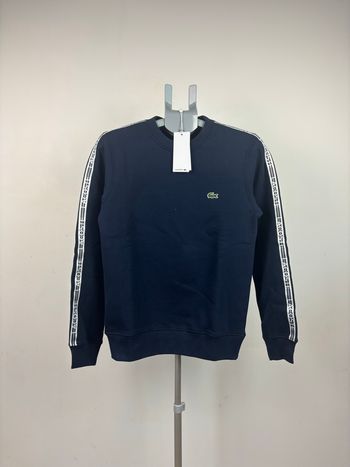 Sweatshirt Lacoste bleu marine taille XS neuf avec étiquette 