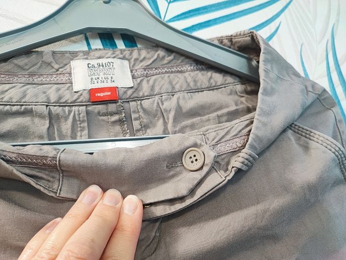 🦎 Pantalon regular - Gris - Esprit - T34 / 12 ans 🦎 - photo numéro 4