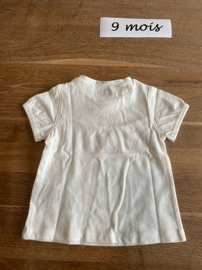 Tee-shirt neuf 9 mois la compagnie des petits - photo numéro 6