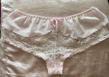 Shorty dentelle rose