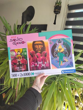 Puzzle 3en1 Squid Games – Complet  – Clementoni