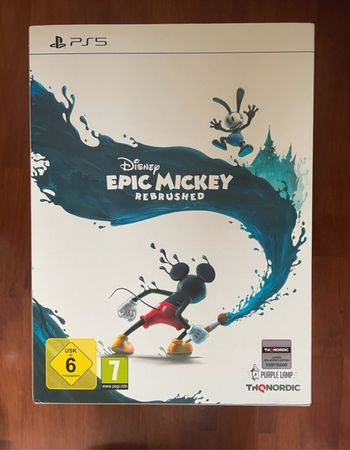 Disney Epic Mickey Rebrushed Edition Collector sony playstation 5 Ps5