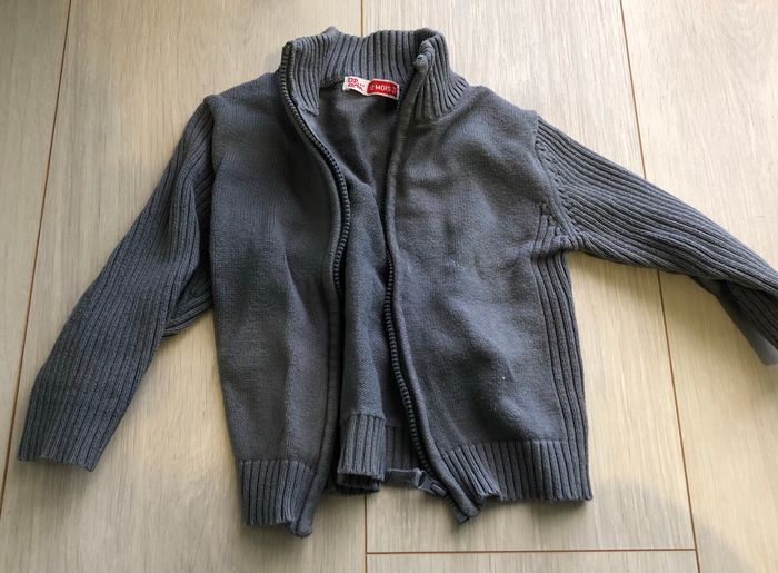 Gilet gris 12 mois DPAM