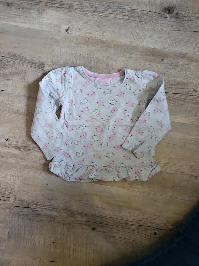 T-shirt ML fille 3 ans Lupilu