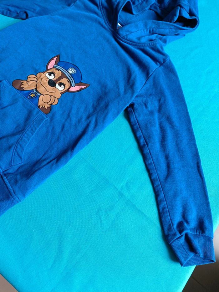 Pull à capuche Paw patrol avec poche 7-8 ans - photo numéro 7