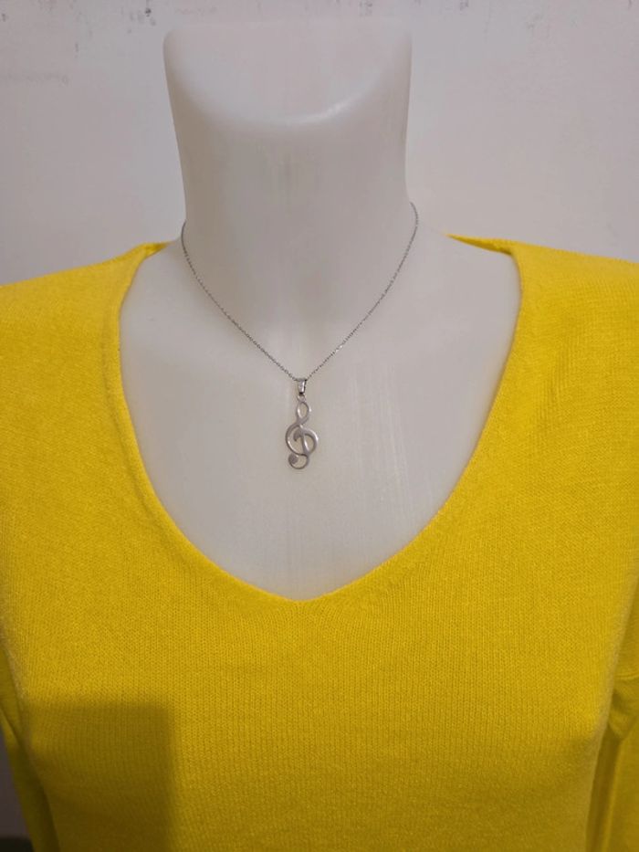 Collier neuf acier inoxydable